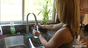 Kirra Lynne Nude Pictures Horny teen Kirra Lynne stuffs cock up her juicy twat