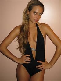 Hannah Jeter in a bikini