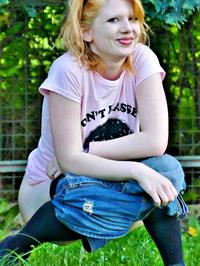 Camille Sasse Born 14.02.1995 Chemnitz lives in Chemnitz Germany Beautiful beauty without charming Eye colour=Blue Hair colour=blond/read Cunt Hair=shaved shaved Boobs: Real/Natural small tiny breasts Areolae.size=small Fotoshoot's bei PornoWaldi in Erfurt 