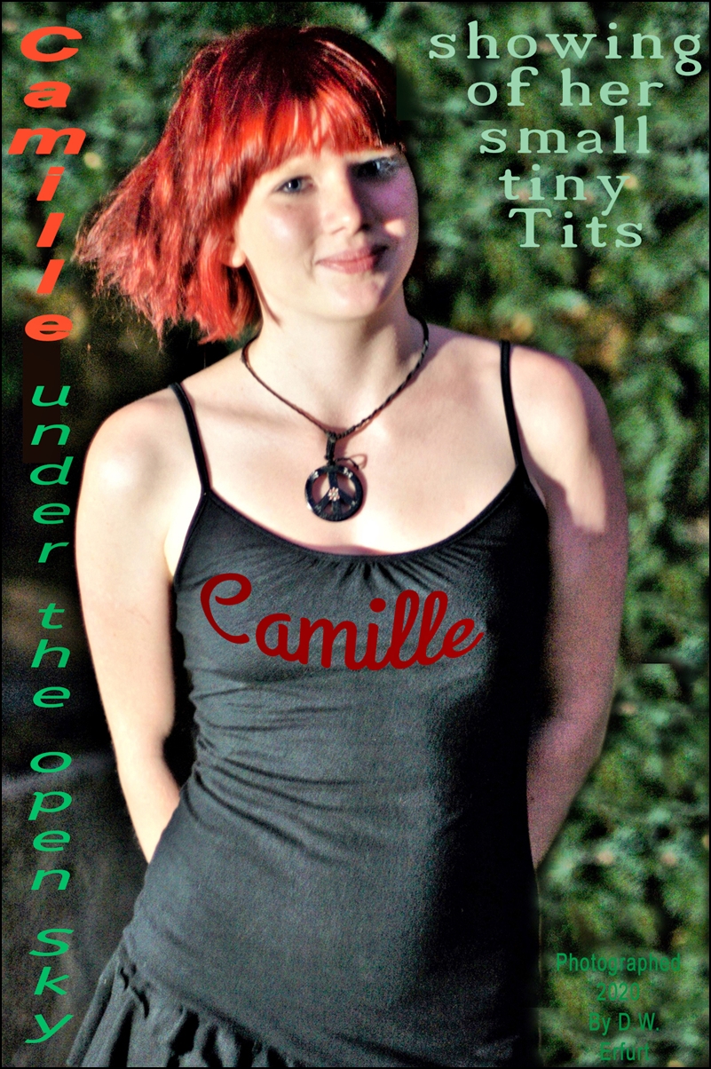 Camille Sasse Born 14.02.1995 Chemnitz lives in Chemnitz Germany Beautiful beauty without charming Eye colour=Blue Hair colour=blond/read Cunt Hair=shaved shaved Boobs: Real/Natural small tiny breasts Areolae.size=small Fotoshoot's bei PornoWaldi in Erfurt 