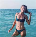Lesia Tsurenko in a bikini