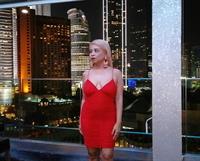 Pornstar Pink Babe in the movie  Red Blaze Strip Night 