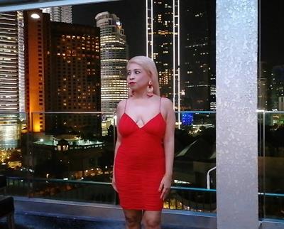 Pornstar Pink Babe in the movie  Red Blaze Strip Night 