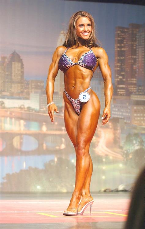 Jennifer Gates in a bikini