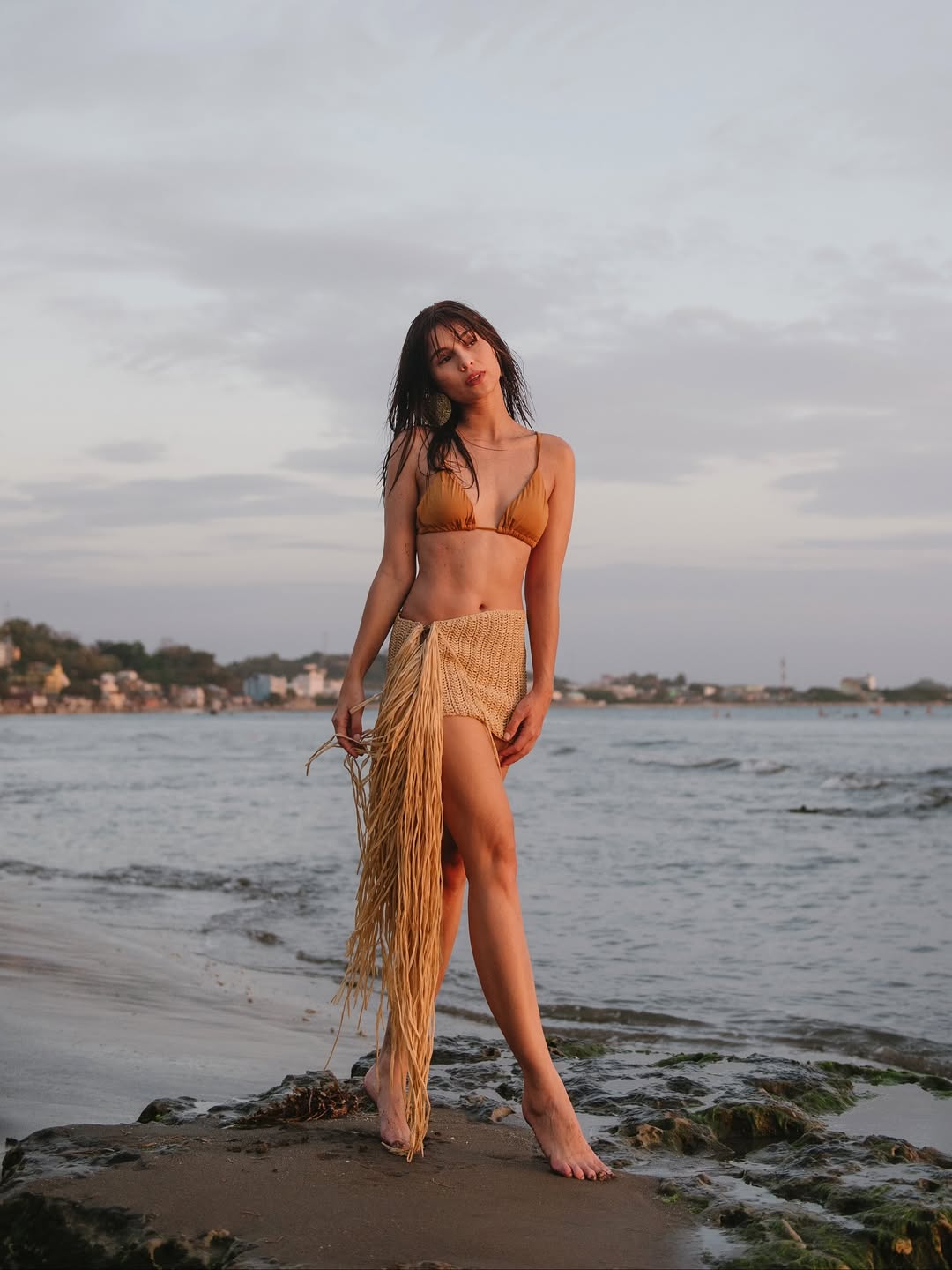 Jasmine Curtis-Smith in a bikini