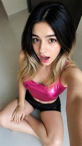 Nati Tulipa taking a selfie