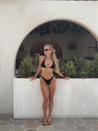 Saffron Barker in a bikini