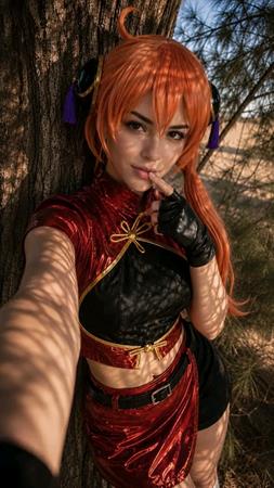 Kagura cosplay
