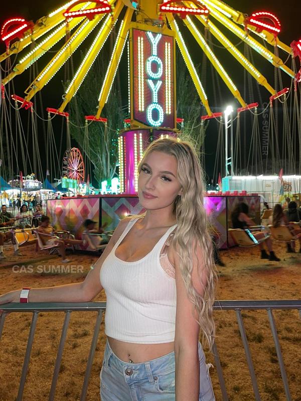 Here for the corn dogs