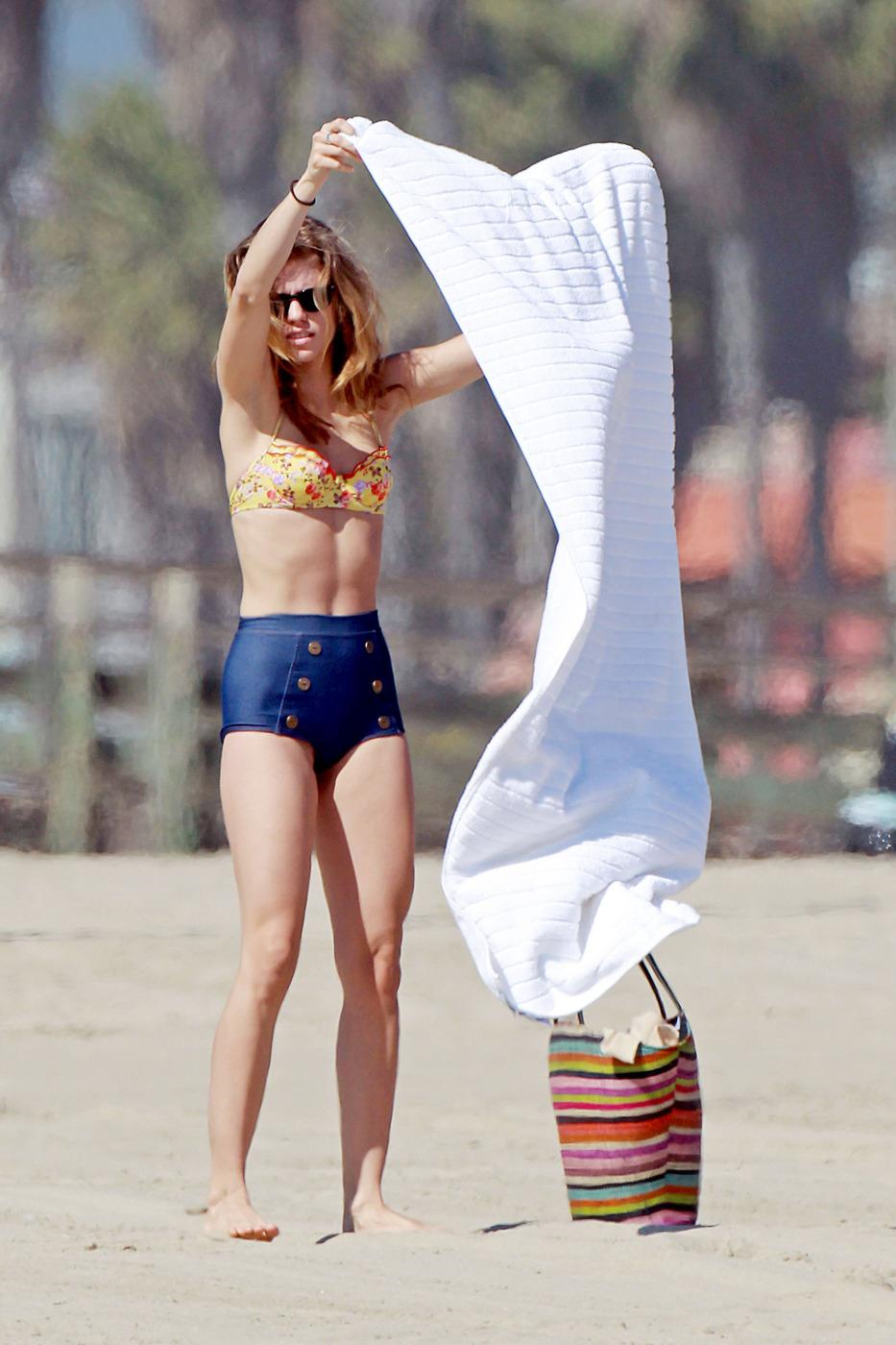AnnaLynne McCord in a bikini