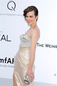 Milla Jovovich - amfAR's Cinema Against AIDS benefit in Antibes - 5/24/12