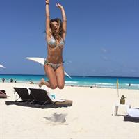 Cristina Hurtado in a bikini