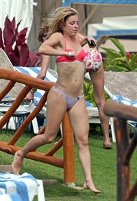 Ashley Wagner in a bikini