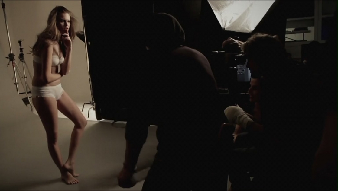 Behati Prinsloo in lingerie