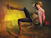 Milla Jovovich in a bikini