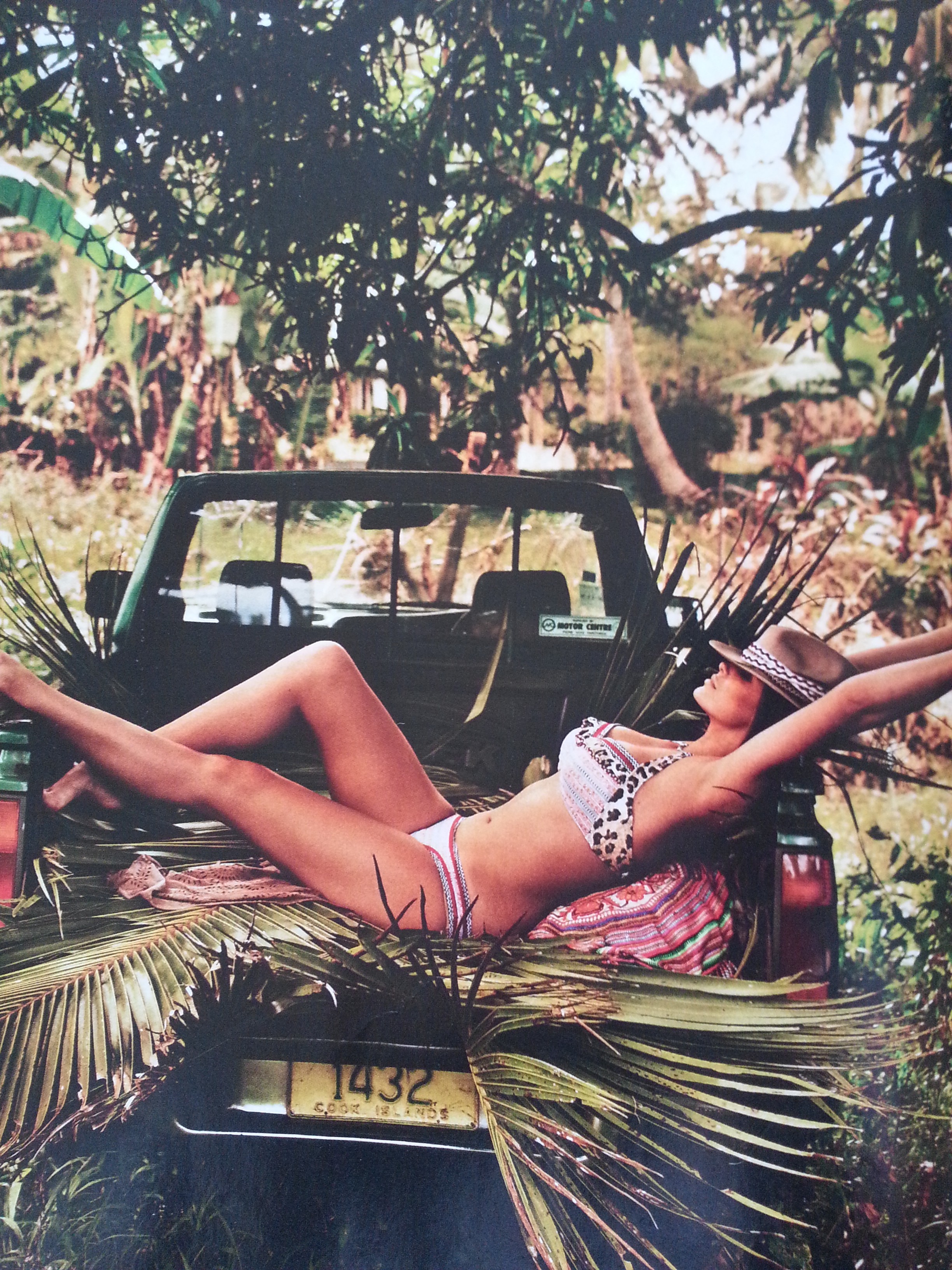 Robyn Lawley in a bikini