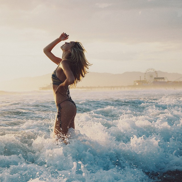 Alexis Ren in a bikini