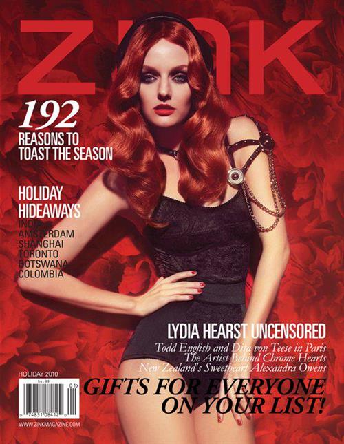 Lydia Hearst in lingerie