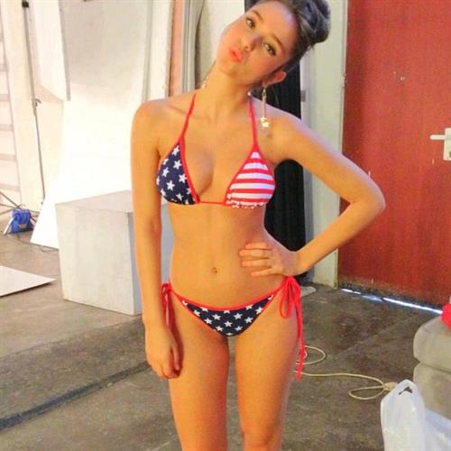 Neta Alchamister in a bikini