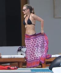 Molly Sims in a bikini