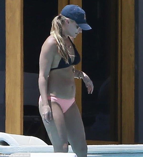 Molly Sims in a bikini