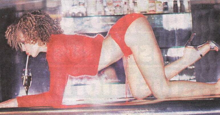 Kylie Minogue in lingerie