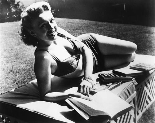 Marilyn Monroe in a bikini