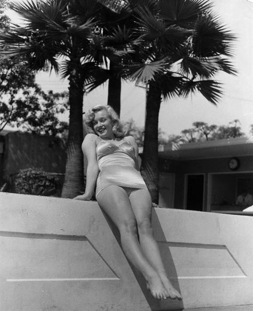 Marilyn Monroe in a bikini