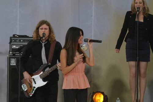 Selena Gomez performs at the Good Morning America GMA Summer Concert Series in New York City on June 17, 2011