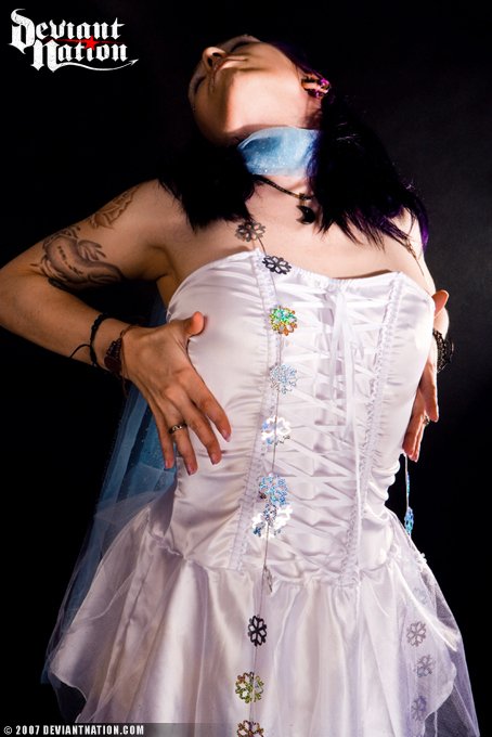 Zoe Quinn in lingerie