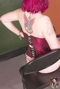 Zoe Quinn in lingerie