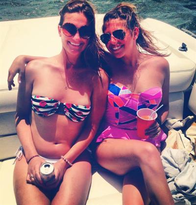 Anonymous in a bikini