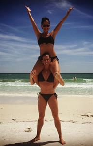 Anonymous in a bikini