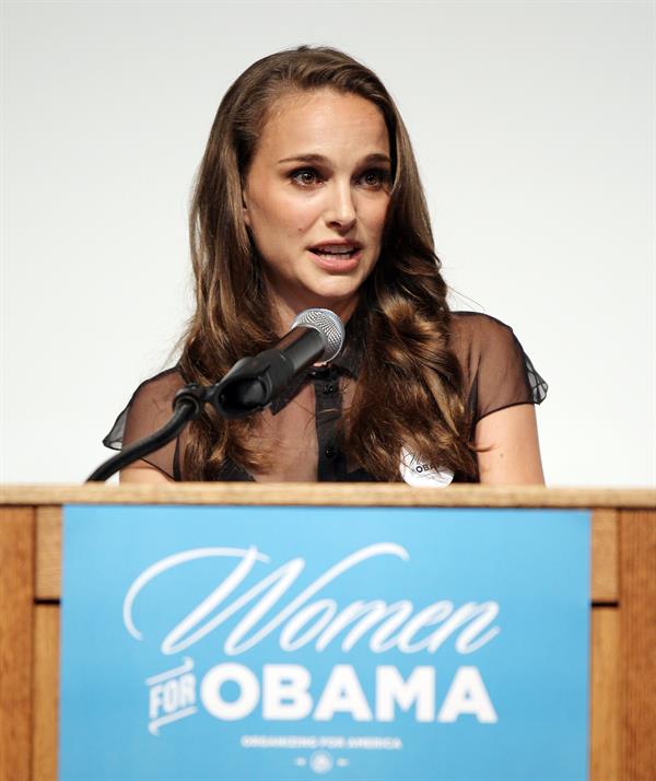 Natalie Portman - OFA-Nevada Women Vote 2012 Summit - August 25, 2012