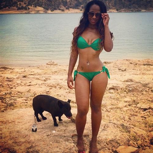 Jordyn Taylor in a bikini