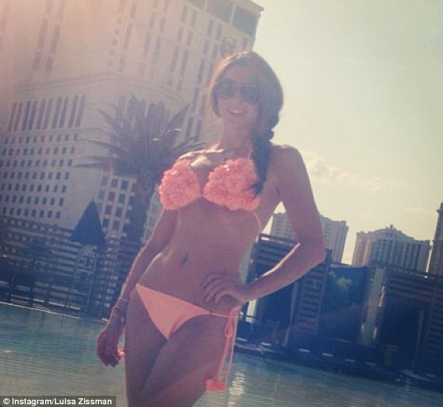 Luisa Zissman in a bikini