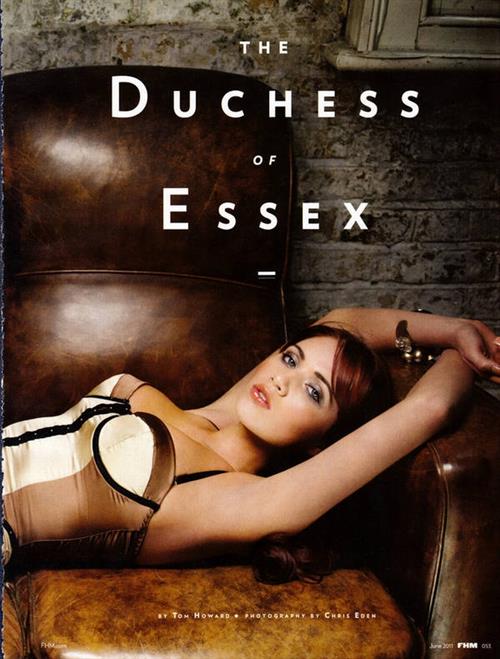 Amy Childs in lingerie