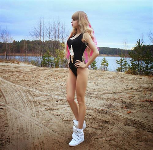 Angelica Kenova in a bikini