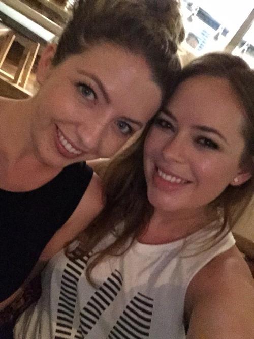 Tanya Burr taking a selfie