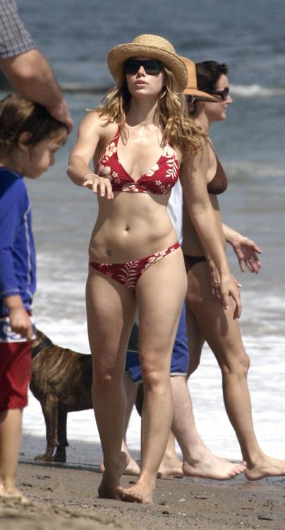 Jessica Biel in a bikini