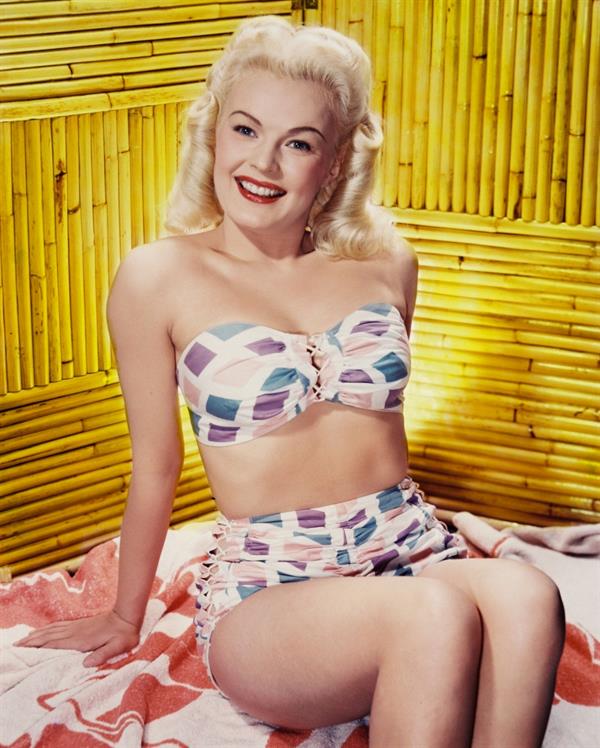 June Haver in a bikini
