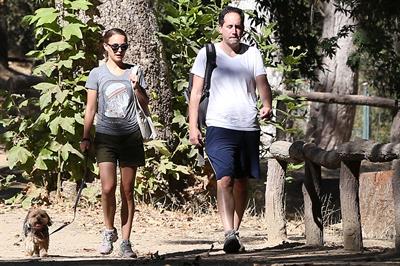 Natalie Portman – walking her dog in LA 8/16/13  