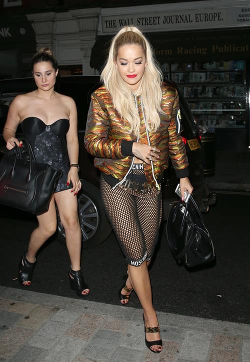 Rita Ora Pictures Rita Ora at the Chiltern Firehouse in central London, June 21, 2014