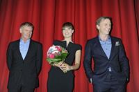 Olivia Wilde attends the Berlin premiere of Cowboys and Aliens on August 8, 2011 