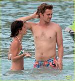 Hayden Christensen in a bikini