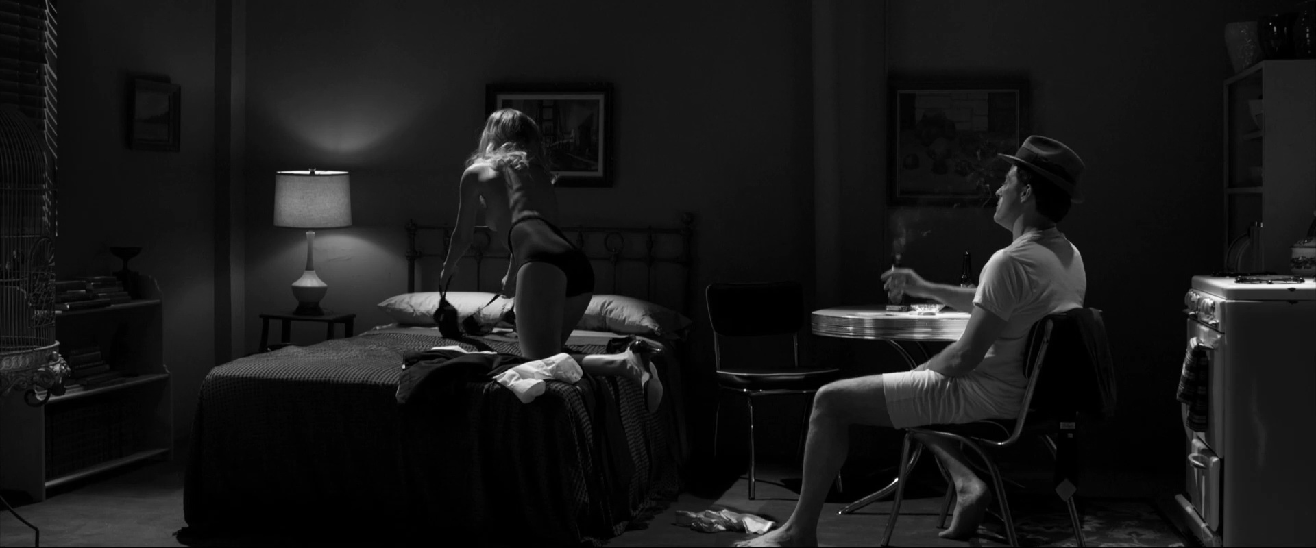 Malin Akerman in lingerie