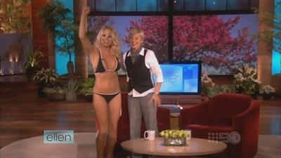 Pamela Anderson in a bikini