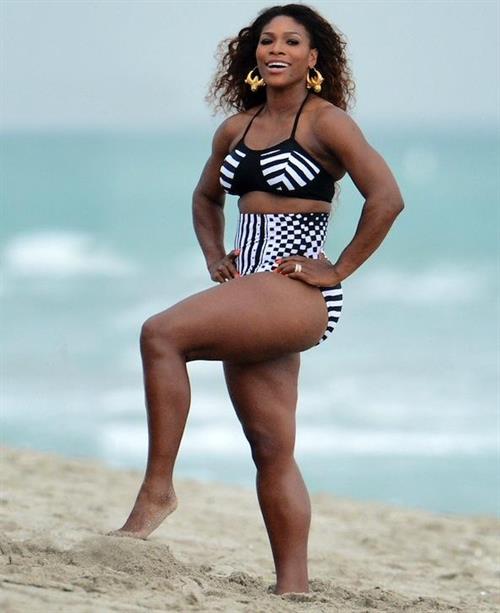 Serena Williams in a bikini