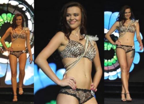 Aneta Barchankova in lingerie