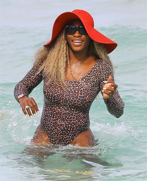 Serena Williams in a bikini